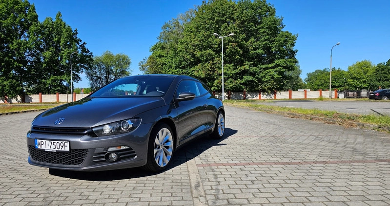 Volkswagen Scirocco cena 54900 przebieg: 149800, rok produkcji 2013 z Warszawa małe 79